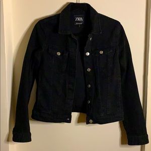 BLACK DENIM JACKET